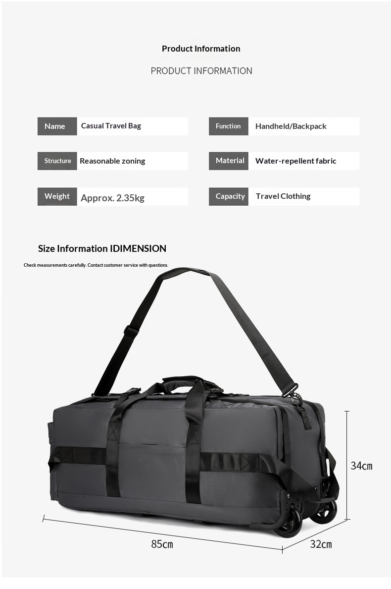 FLPN-0013-25 Sac de voyage de loisirs pliable EU US