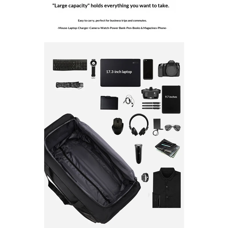 FLPN-917-1 Sacs de voyage pour bagages d'affaires pour courts voyages