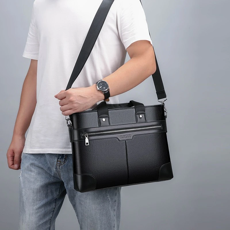 JMR882-3 Sac &agrave; main porte-documents en cuir PU
