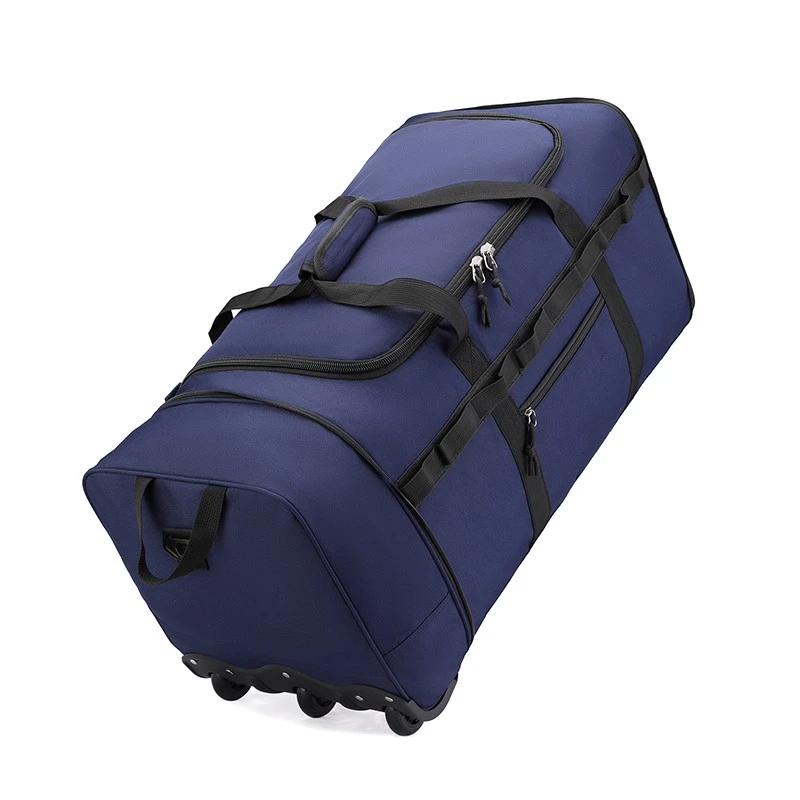 FLPN-0020 Sac polochon &agrave; roulettes en nylon durable